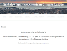 Tablet Screenshot of berkeleyjacl.org
